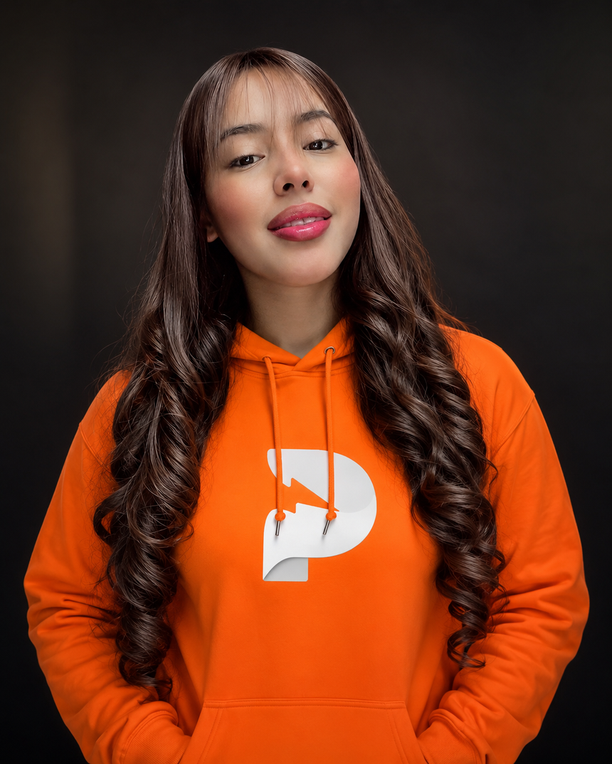 Creadora PowerTag transmitiendo en TikTok LIVE